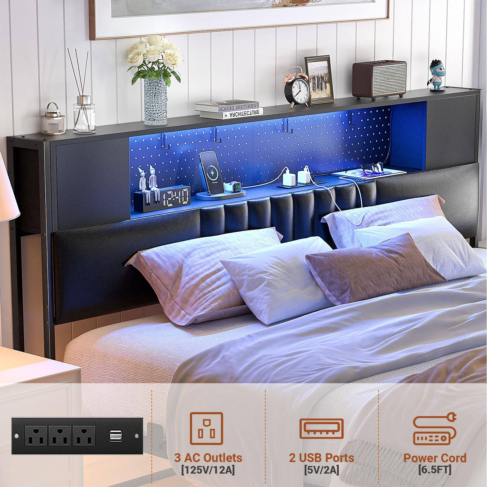 DESIGN FURNITURE  
YSCHUECIB  
3 AC Outlets [125V/12A]  
2 USB Ports [5V/2A]  
Power Cord [6.5FT]