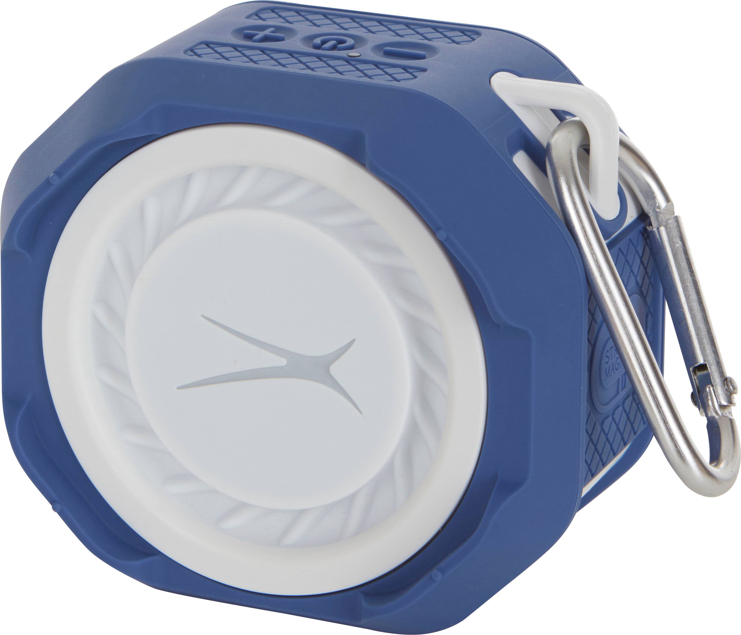 Alt View 16. Altec Lansing - Bluetooth HydraTrek 2.0 EverythingProof Portable Speaker - Periwinkle/White.