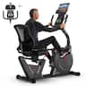 HARISON - Semi Commercial Magnetic Recumbent Exercise Bike, 450LB Capacity for Seniors Adults (BBB51A) - Black