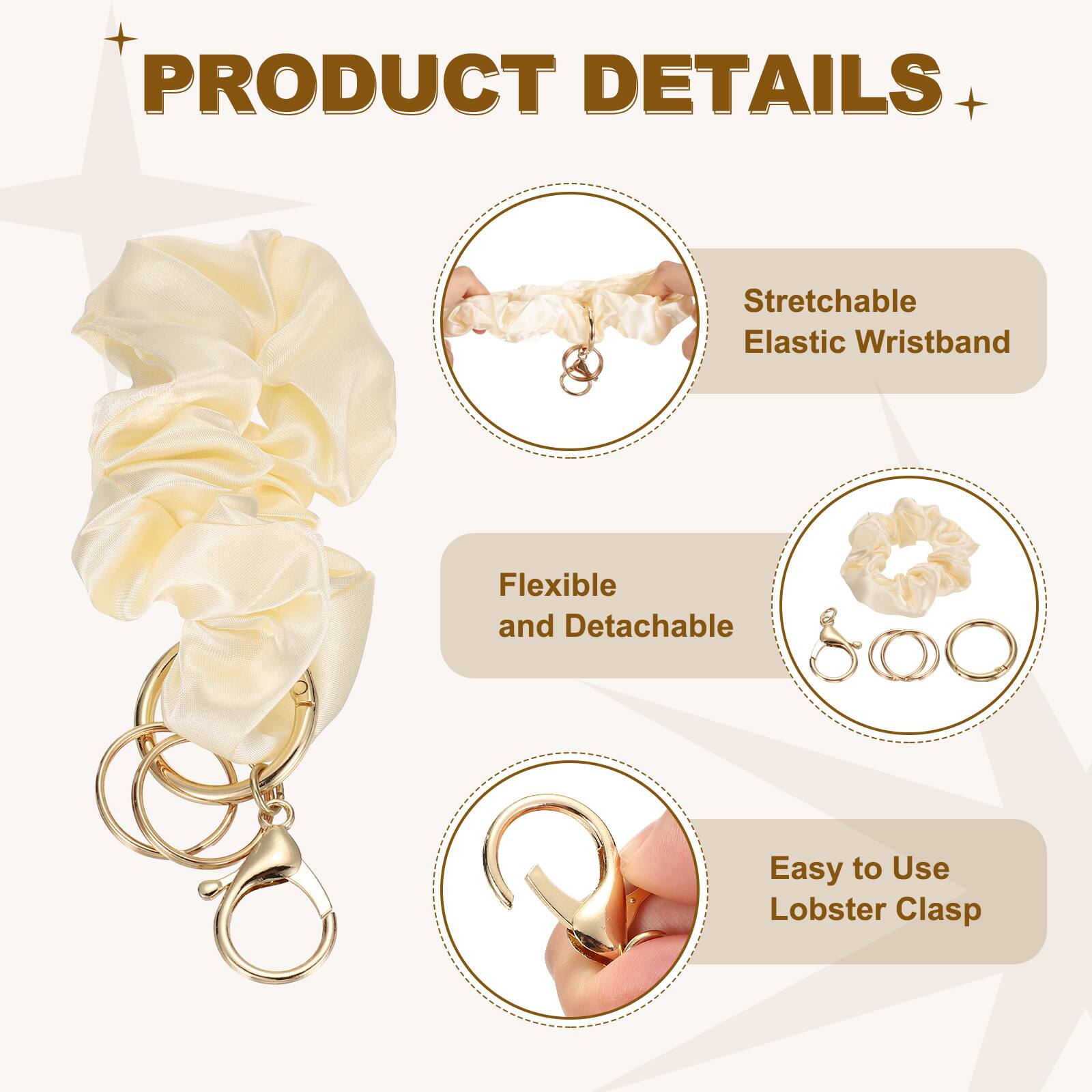 PRODUCT DETAILS  
- Stretchable Elastic Wristband  
- Flexible and Detachable  
- Easy to Use Lobster Clasp