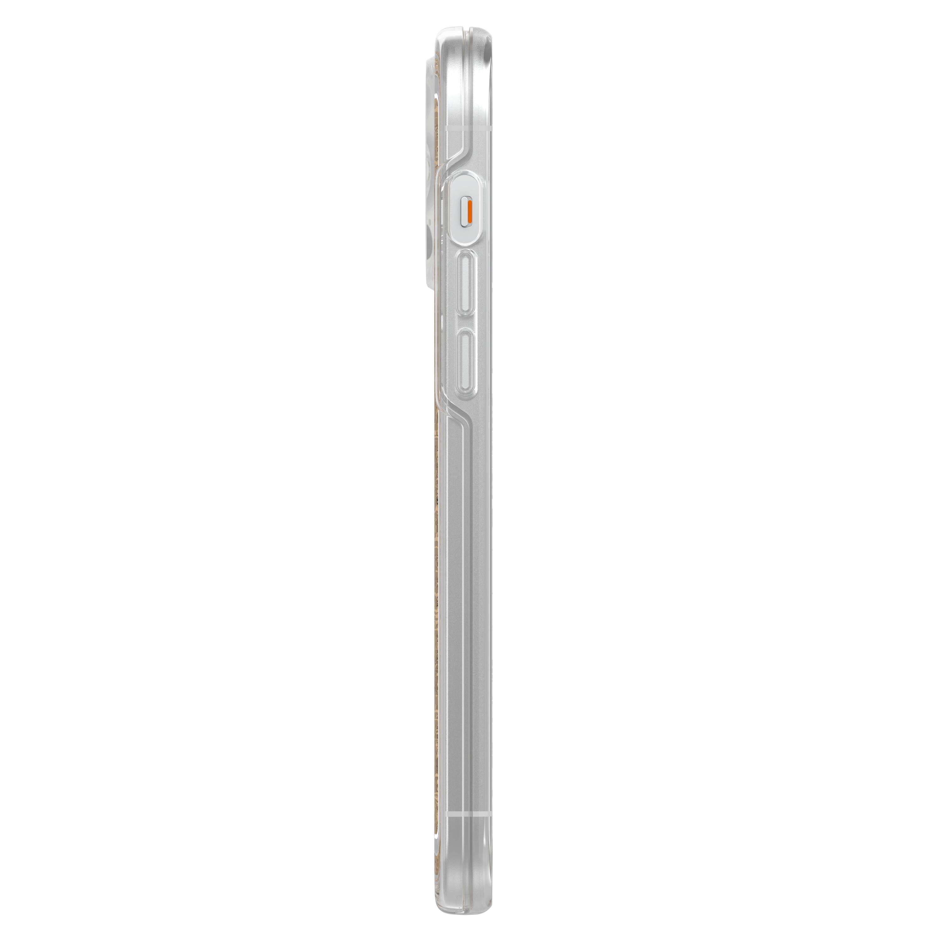Alt View 11. OtterBox - Symmetry Antimicrobial Clear Case for Apple iPhone 13 Pro Max / 12 Pro Max - Wallflower.