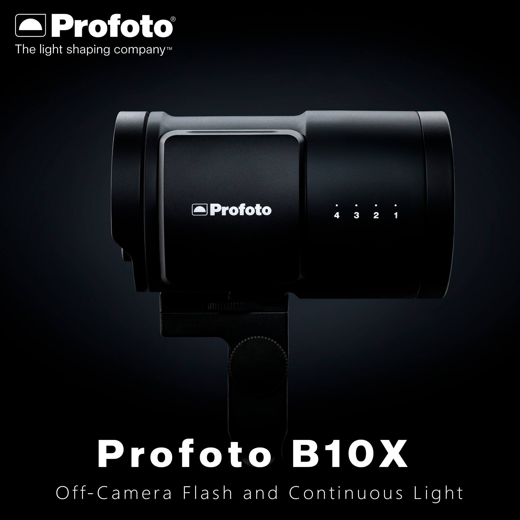 Profoto  
The light shaping company™  

Profoto B10X  
Off-Camera Flash and Continuous Light