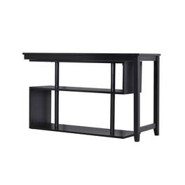 International Caravan - Hamburg Swing Out Desk - Black