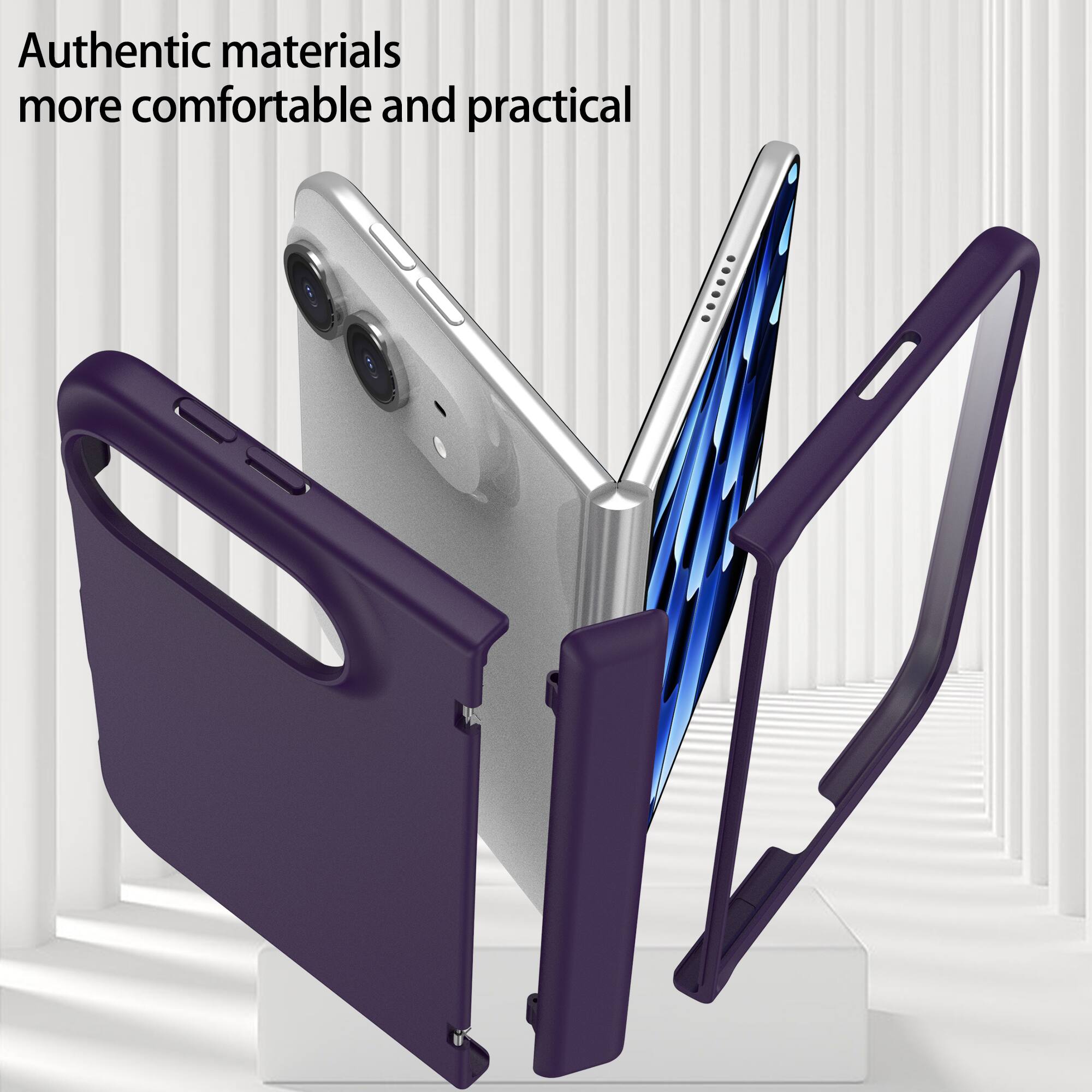 Authentic materials more comfortable and practical