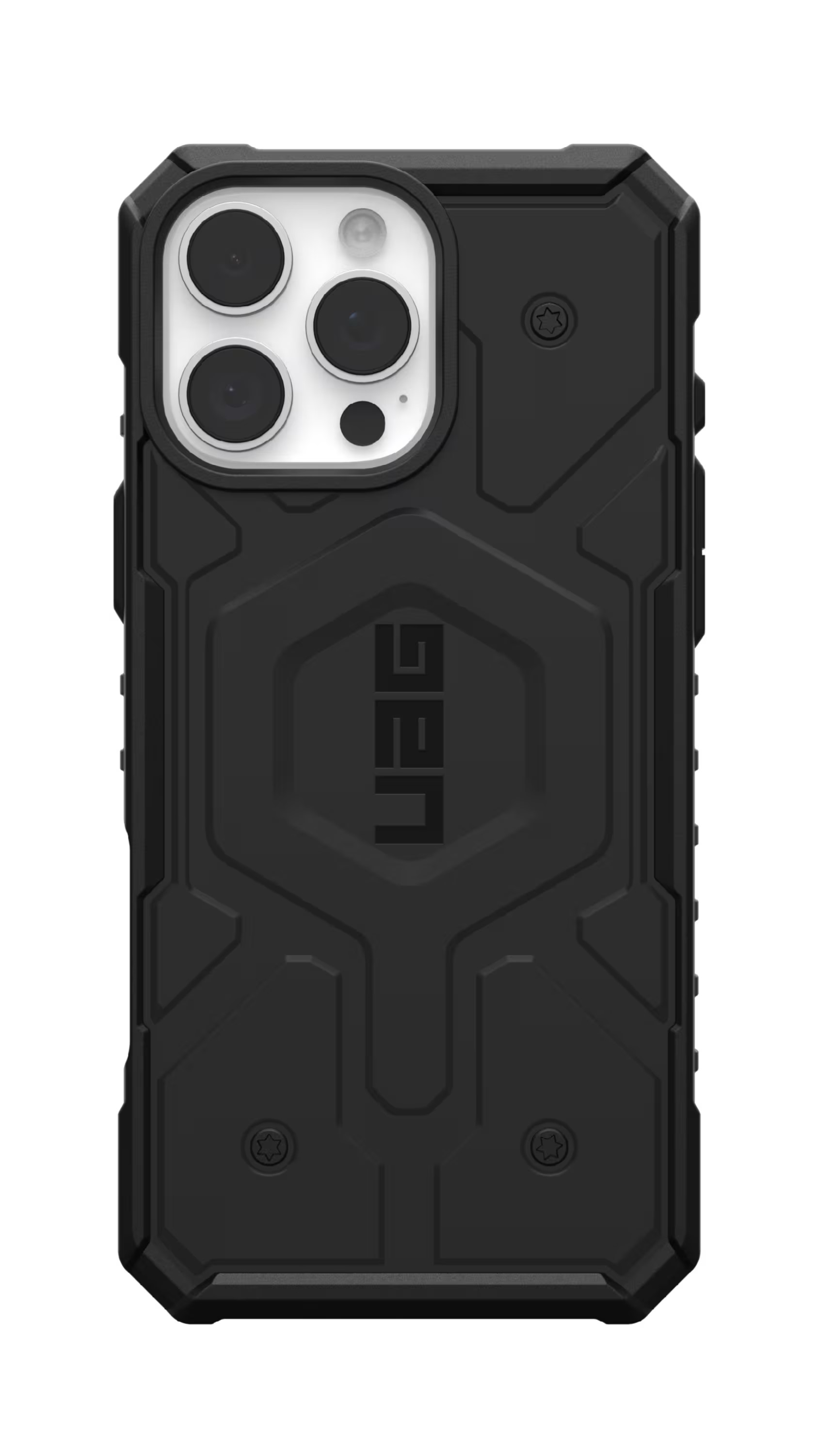 UAG - Pathfinder Case with Magsafe for Apple iPhone 16 Pro Max - Black - Front_Zoom