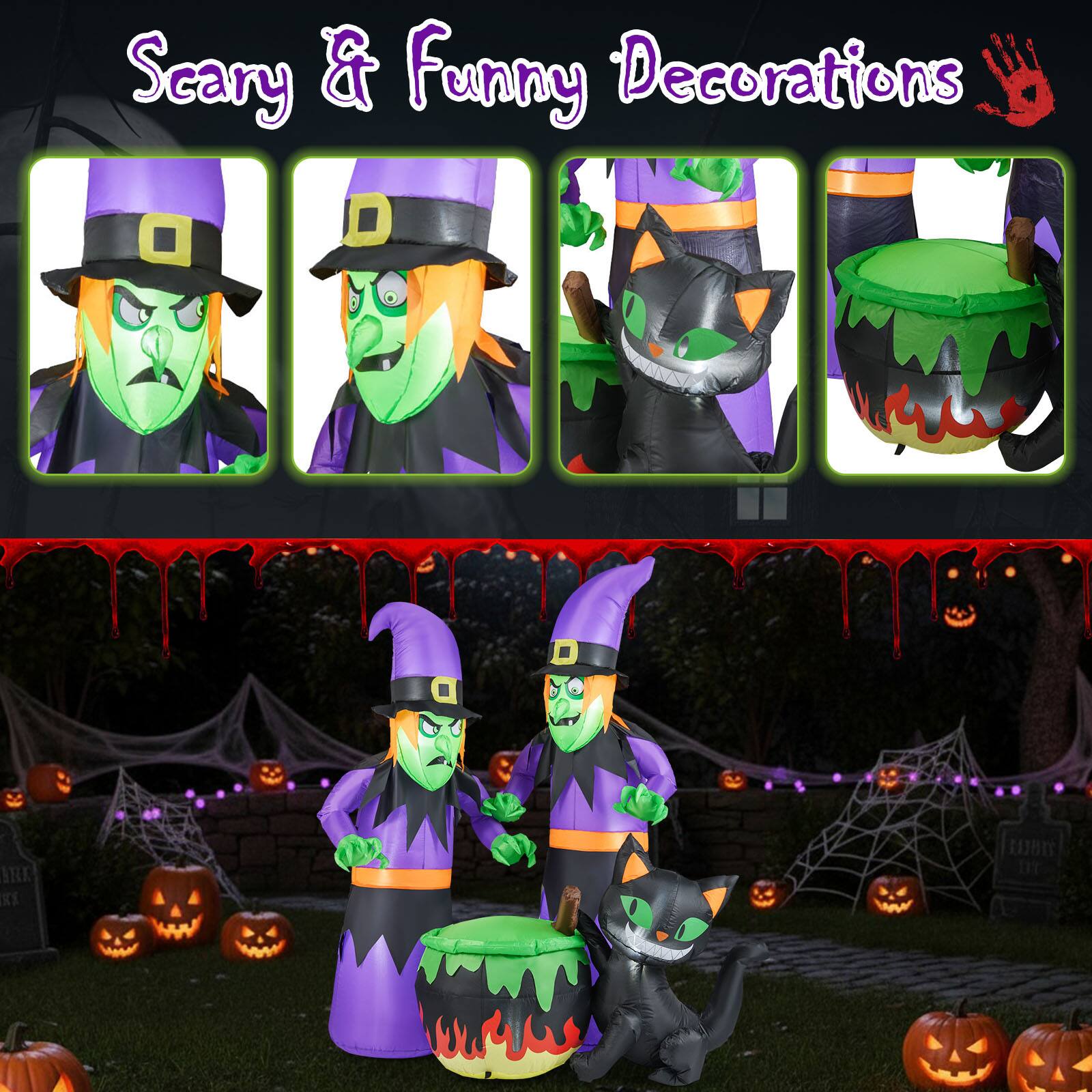 Scary & Funny Decorations