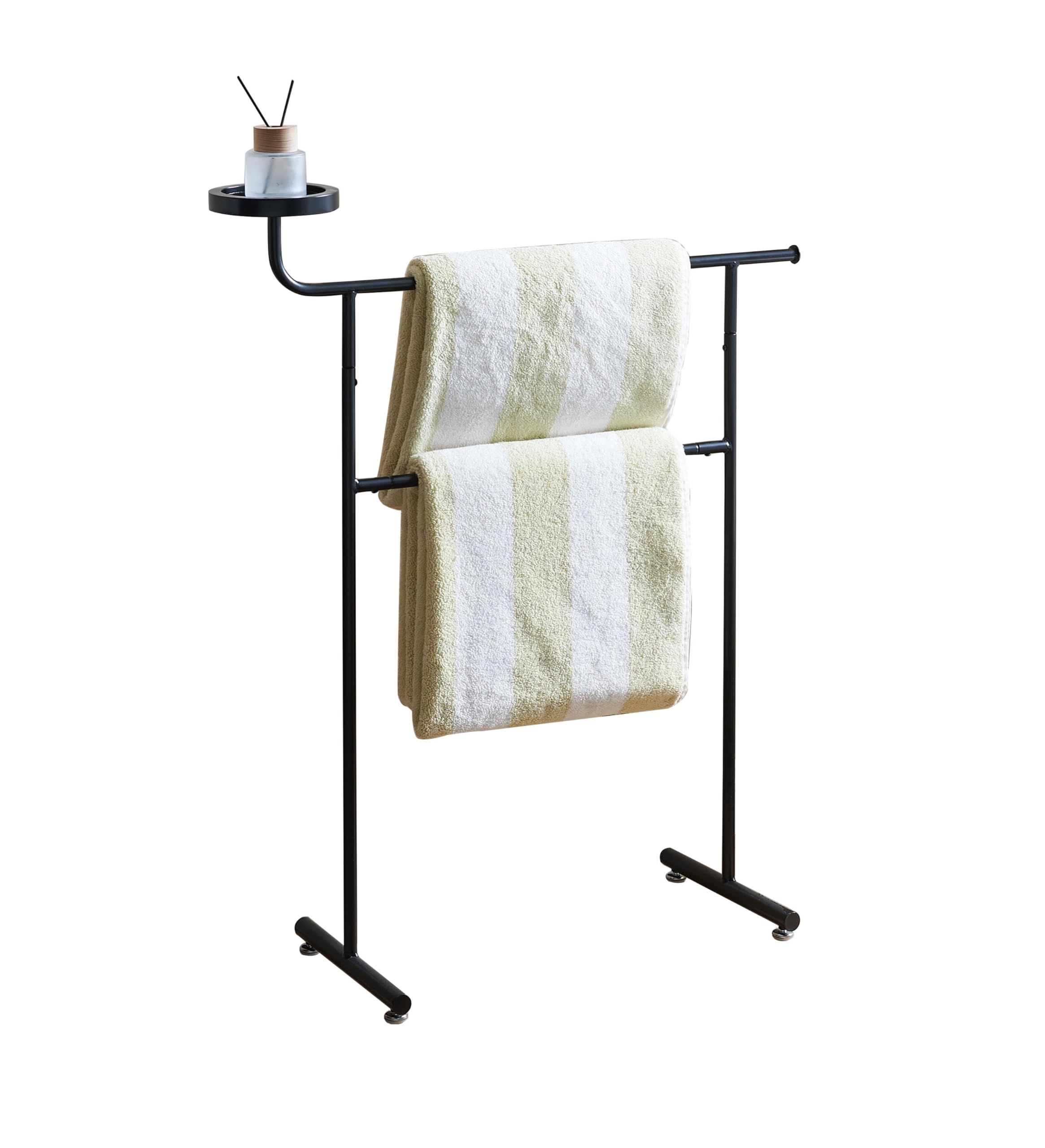 Angle. Kings Brand Furniture - Kings Brand Furniture Valet Clothes Stand with Storage Tray - Black.