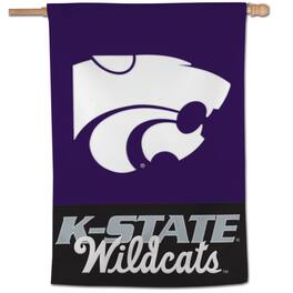 WinCraft - Kansas State Wildcats 28" x 40" Applique Vertical Banner - Multicolor