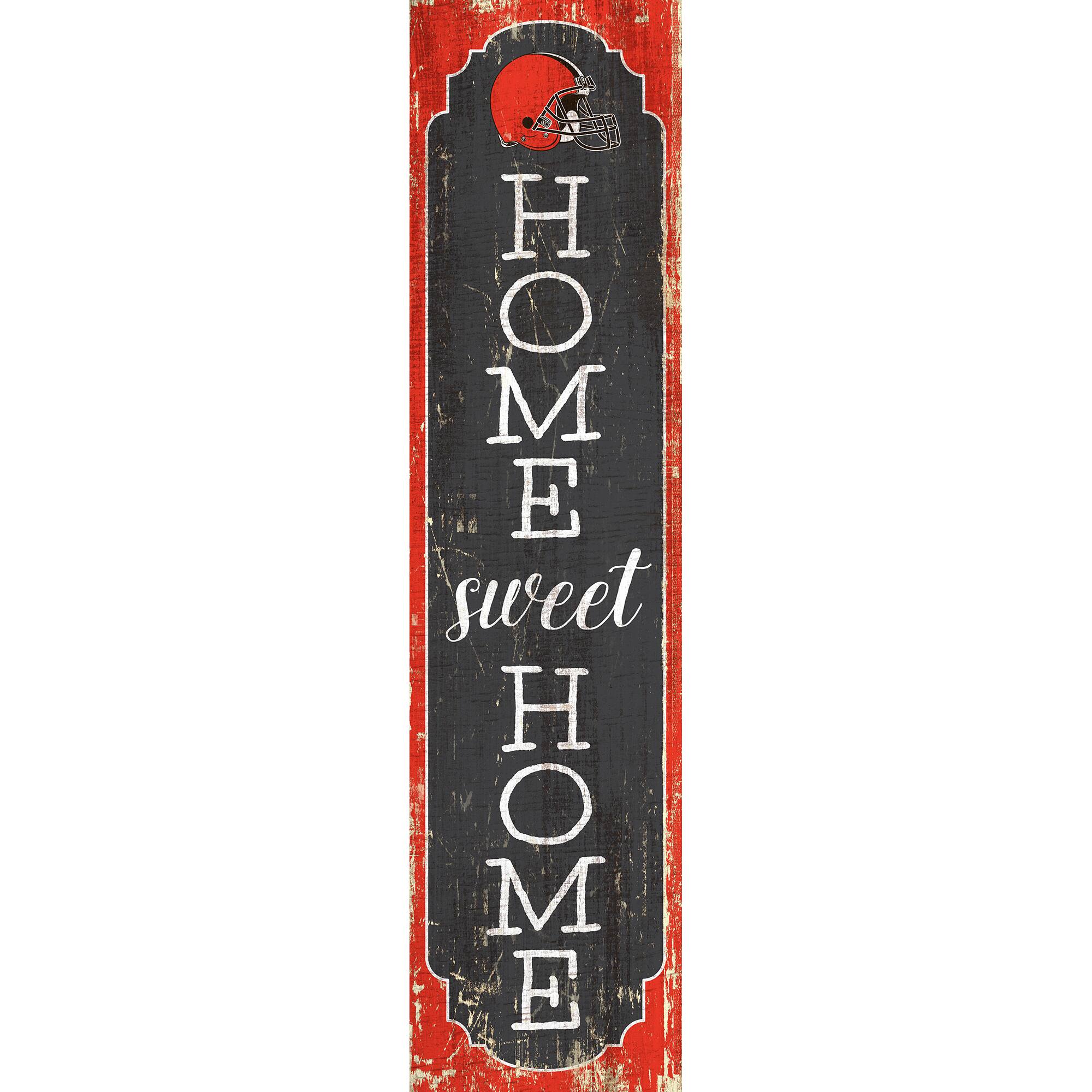 Cleveland Browns 24" Home Sweet Home Leaner Sign