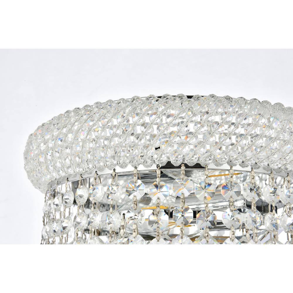 Alt View 1. Elegant Lighting - Primo 2 light Chrome Wall Sconce Clear Royal Cut Crystal - Chrome.