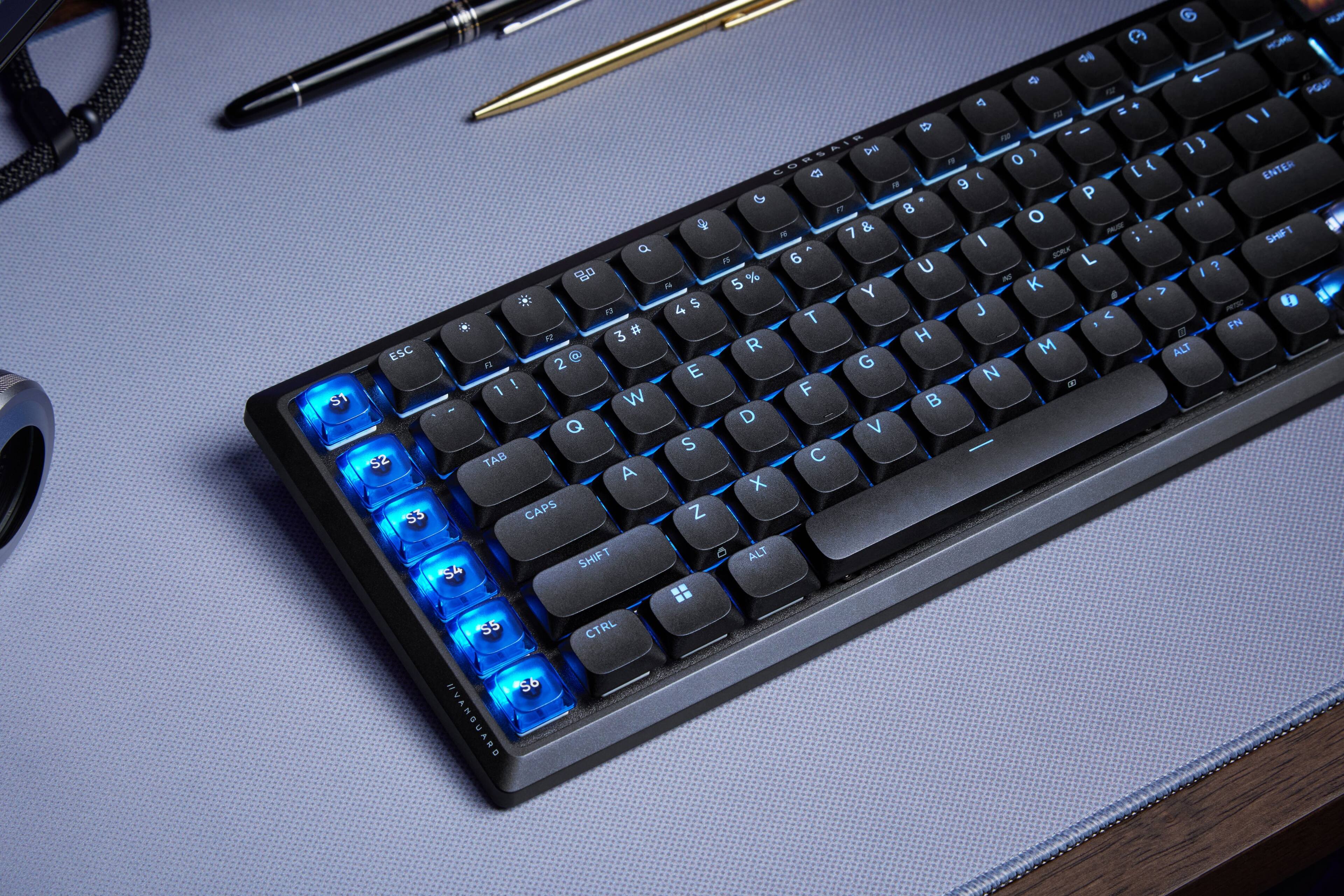 HOME S1 ESC S2 S3 S4 S5 S6 S0RLK F3 F1 F2 F3 F4 F5 F6 F7 F8 F9 F10 F11 F12 TAB A CAPS SHIFT F KGP a F = I - 4U0 } DM ) ) s 1 O C G t { ENTER a ( F 9 6 P 8 " F7 & O 1 7 - I SHIFT 6 S0RLK L 1 U I ? 5 % N K N > Y 4 $ J PRTTI T < FN H 0 R M ALT E G N F de B D V S C X Z o ALT 'S5 *S6 NVANGUARD CTRL