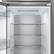 Alt View 6. Forno Appliances - Maderno 13.6 Cu. Ft. Built-In Convertible Refrigerator/Freezer with Decorative Grill - Stainless Steel.