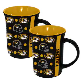 The Memory Company - Missouri Tigers 2-Pack 15oz. Line Up Ceramic Mugs - Multicolor
