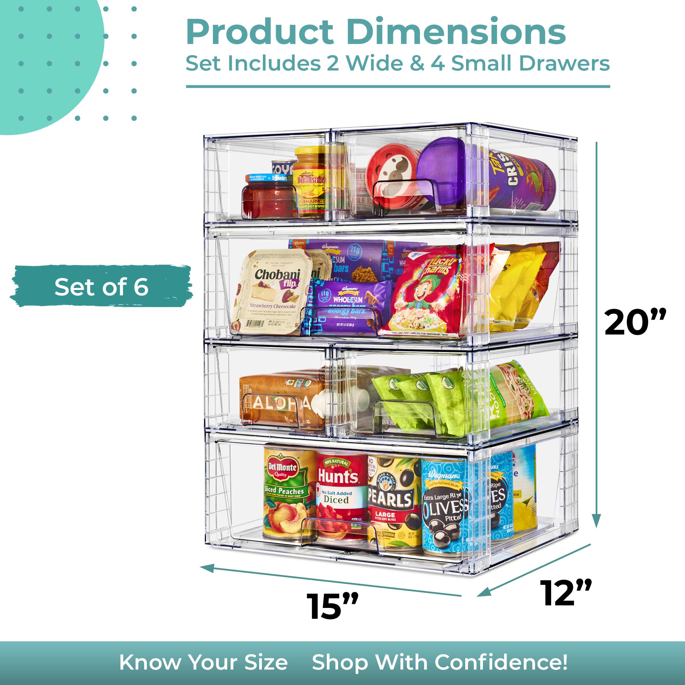 Product Dimensions  
Set Includes 2 Wide & 4 Small Drawers  
OV - Idalscbe A A CRIS Set of 6 - 11g SUM LLGKU BE ni bars CF anes Chobani NA flp WHOLESM d Streetero Chervcake 4 ewvengy Dara - E 20" ALOHA LOAA le Monte du Cam Hunts e pe Srd Peaches sa ADDAS R ES - Diced PEARLS um Lergs OLIVES com LABGE : - +. PILER 15" 12"  
Know Your Size  
Shop With Confidence!