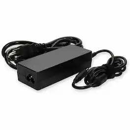 AddOn - Dell 332-1834 Compatible 90W 19.5V at 4.62A Black 7.4 mm x 5.0 mm Laptop Power Adapter and Cable - 90 W - 19.5 V - Black