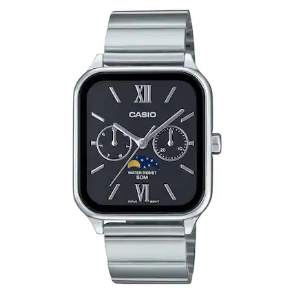 XII
CASIO SD S 1A
WATER RESIST 50M
VI
JAPAN MOV'T
