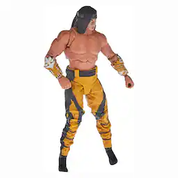 Mortal Kombat 7 Inch Action Figure | Liu Kang (Fighting Abbot Skin)