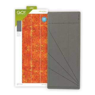 Front. AccuQuilt - GO! Strip Cutter-3" (2 1/2" Finished) Die - Orange.