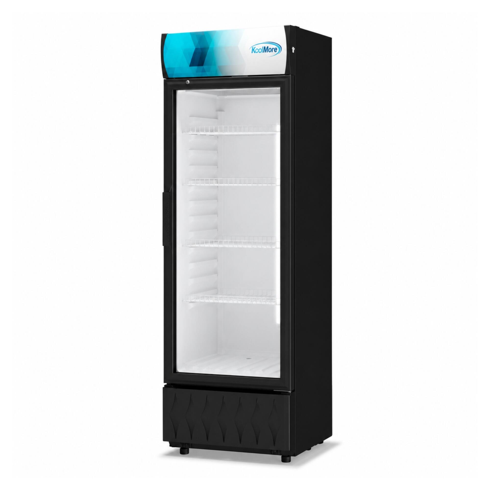 Back. Koolmore - 22 in. One-Door Merchandiser Refrigerator - 9 Cu. Ft. MDR-9CP - Black.