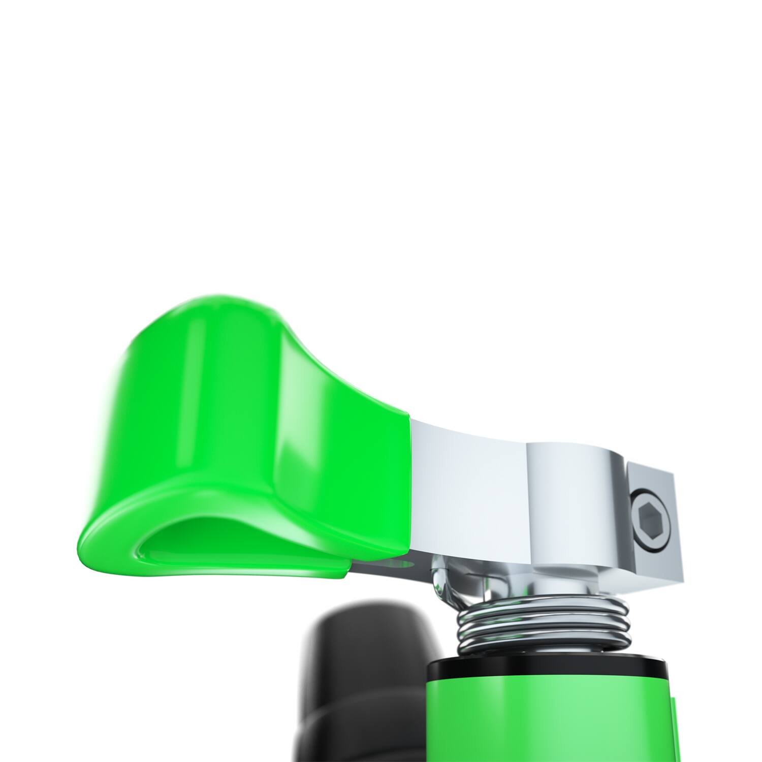 Alt View 6. Green Touch Industries - Green Touch Industries 3 Position Line Trimmer Rack & Backpack Leaf Blower Rack - Green.