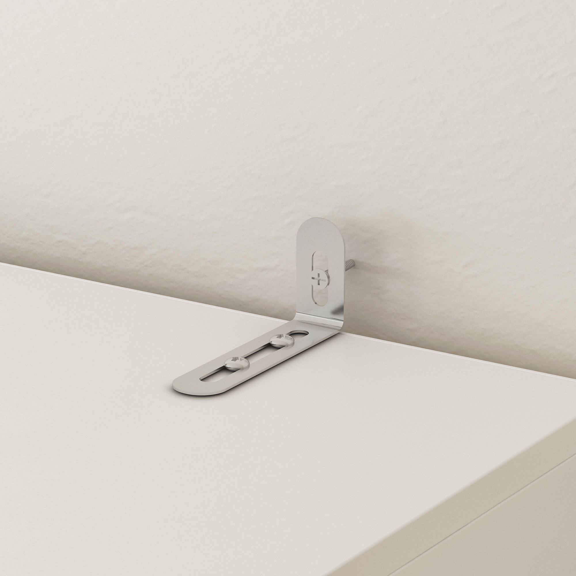 Alt View 6. Famapy - Famapy Display Cabinet with LED Lighting & Aluminum Frame Tempered Glass - Door Multi - Shelf Curio Cabinet - White.