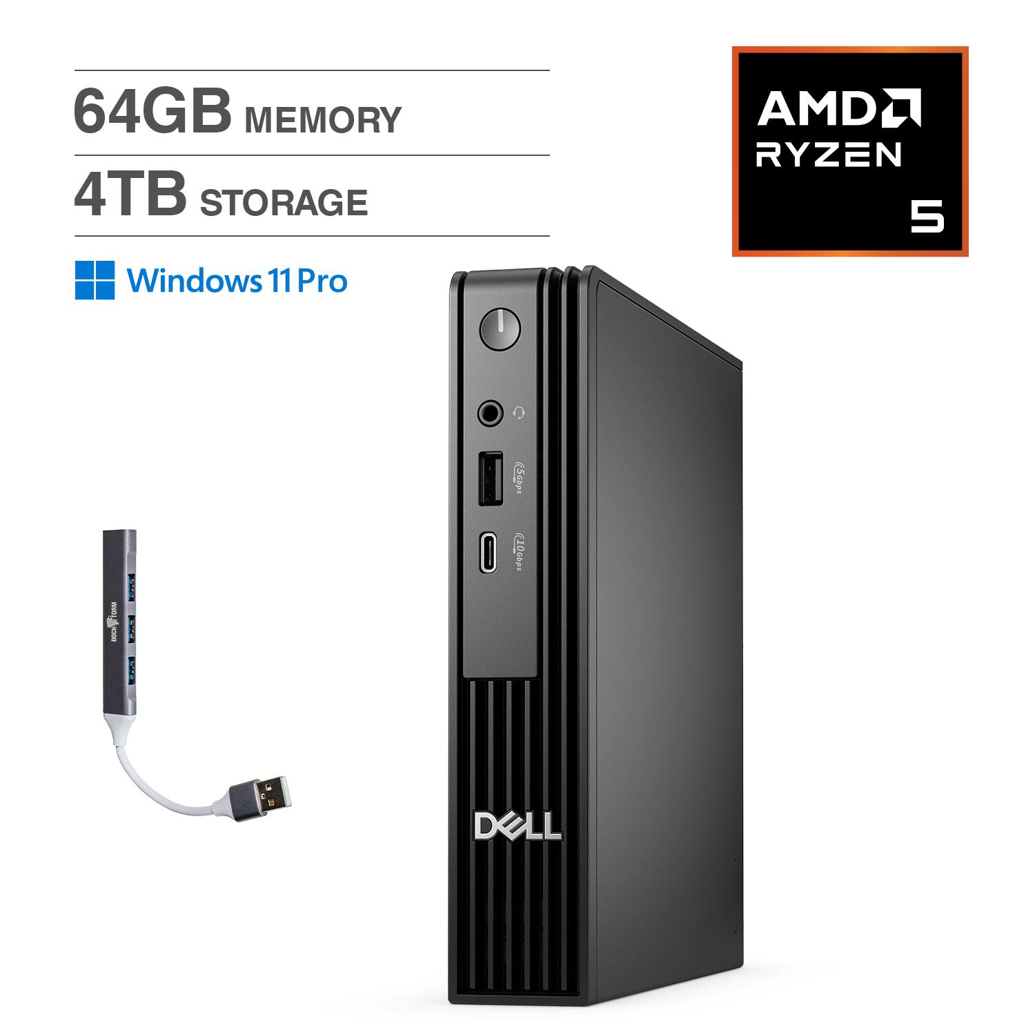 64GB MEMORY  
4TB STORAGE  
AMD RYZEN 5  
Windows 11 Pro