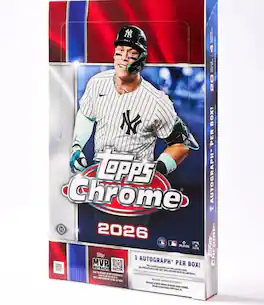 2026 Topps Chrome Baseball Hobby Box