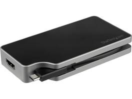 StarTech.com - CDPVDHMDPDP USB C 4-in-1 Adapter - 95W PD - 4K60Hz - Aluminum - Space Gray