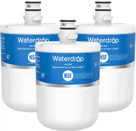 Waterdrop WD-F05 Replacement for: LG filter LT500P 6 conman NV gum Twiw a - Md * MS Sande L NSF. Dateet atd ane me O m CS LMENT ILEMINT A 2477 M Hg EP -amar ane Cantited i 8 - MAN Sandant A . - NSF. s ndua Shee a - E D VIRAS S - Nera REPLACEMENT ELEMENT