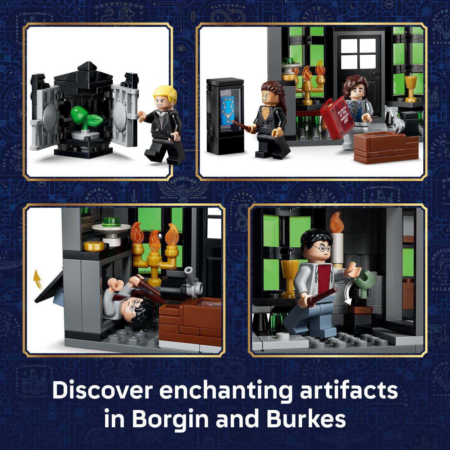 Discover enchanting artifacts in Borgin and Burkes