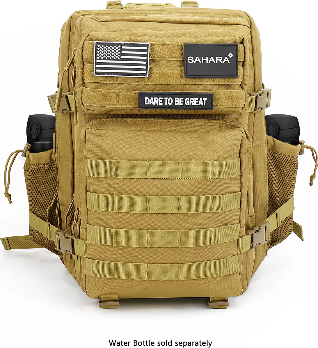 SaharaCase - Raider Series Water Resistant Backpack fits up to 17.3" laptop - Khaki