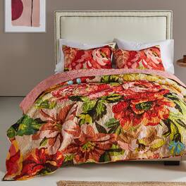 BreeBe - Senna Quilt Set 3-Piece Full/Queen - Harvest