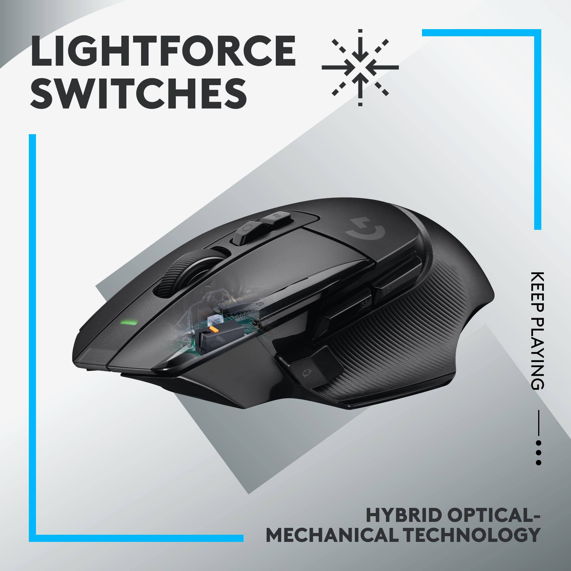 Lightforce Switches: Keep Playing. Hybrid Optical-Mechanical Technology.