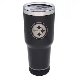 The Memory Company - Pittsburgh Steelers 30oz. Stainless Steel LED Bluetooth Tumbler - Multicolor