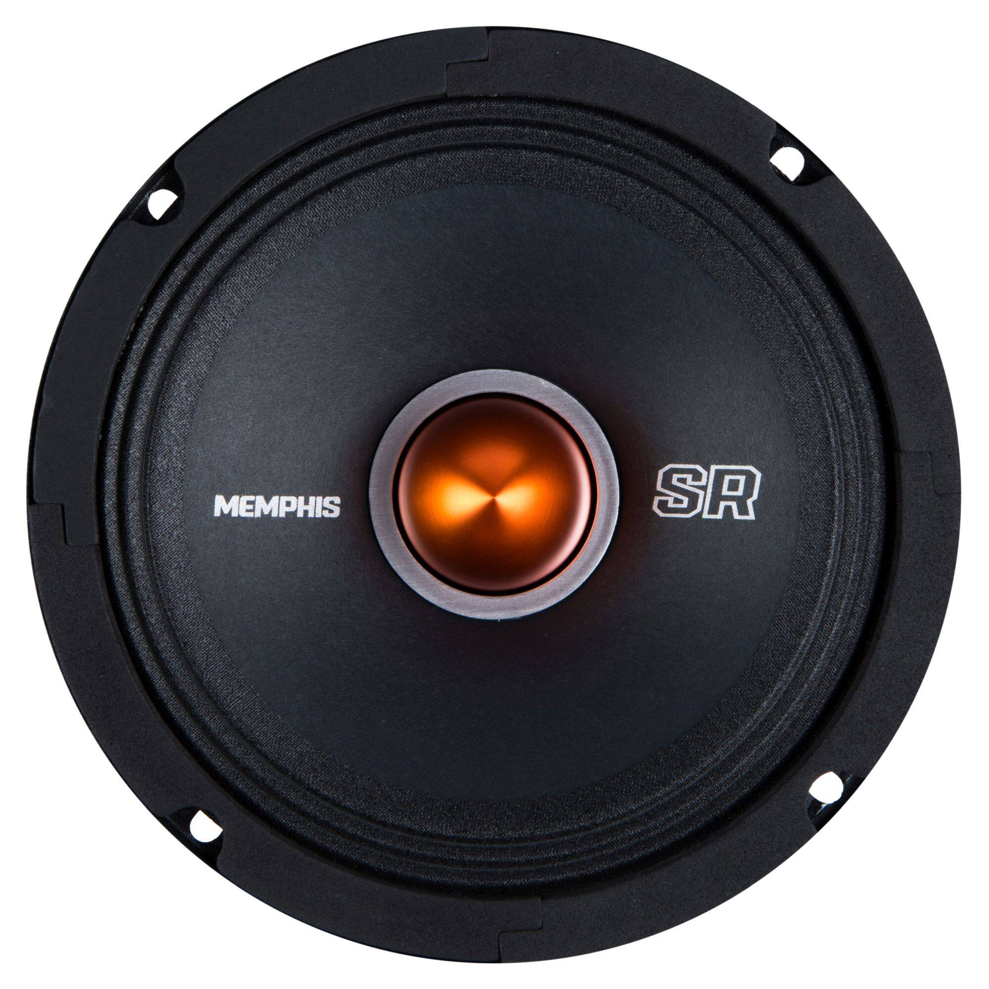 Front. Memphis Car Audio - Memphis Audio SRXP62V2 SRX Pro 6.5" 125w 4ohm mid - Sold Individually - Black/Gray.