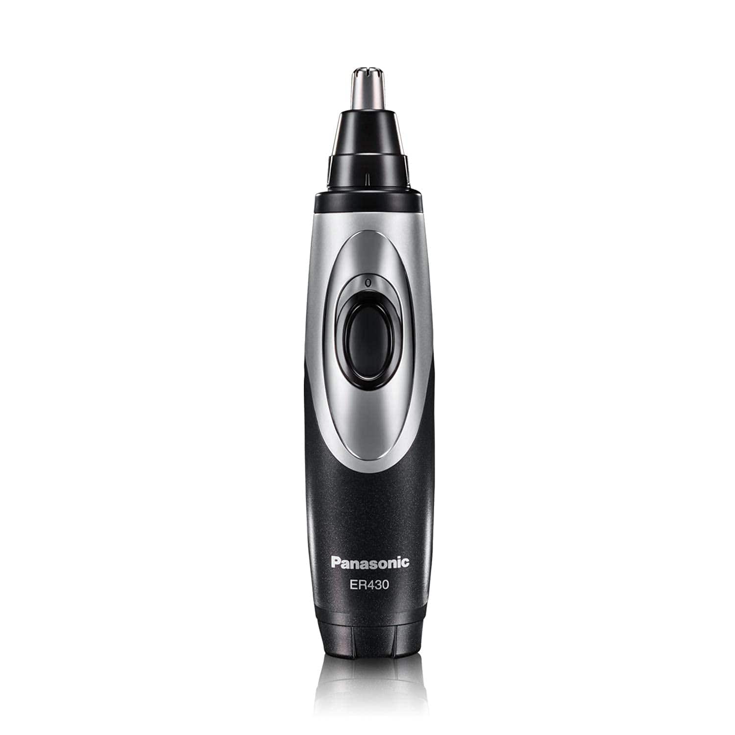 Panasonic - ER430 Nose and Ear Hair Trimmer - Wet Dry Grooming Tool with Vacuum System - ER-430k-MI