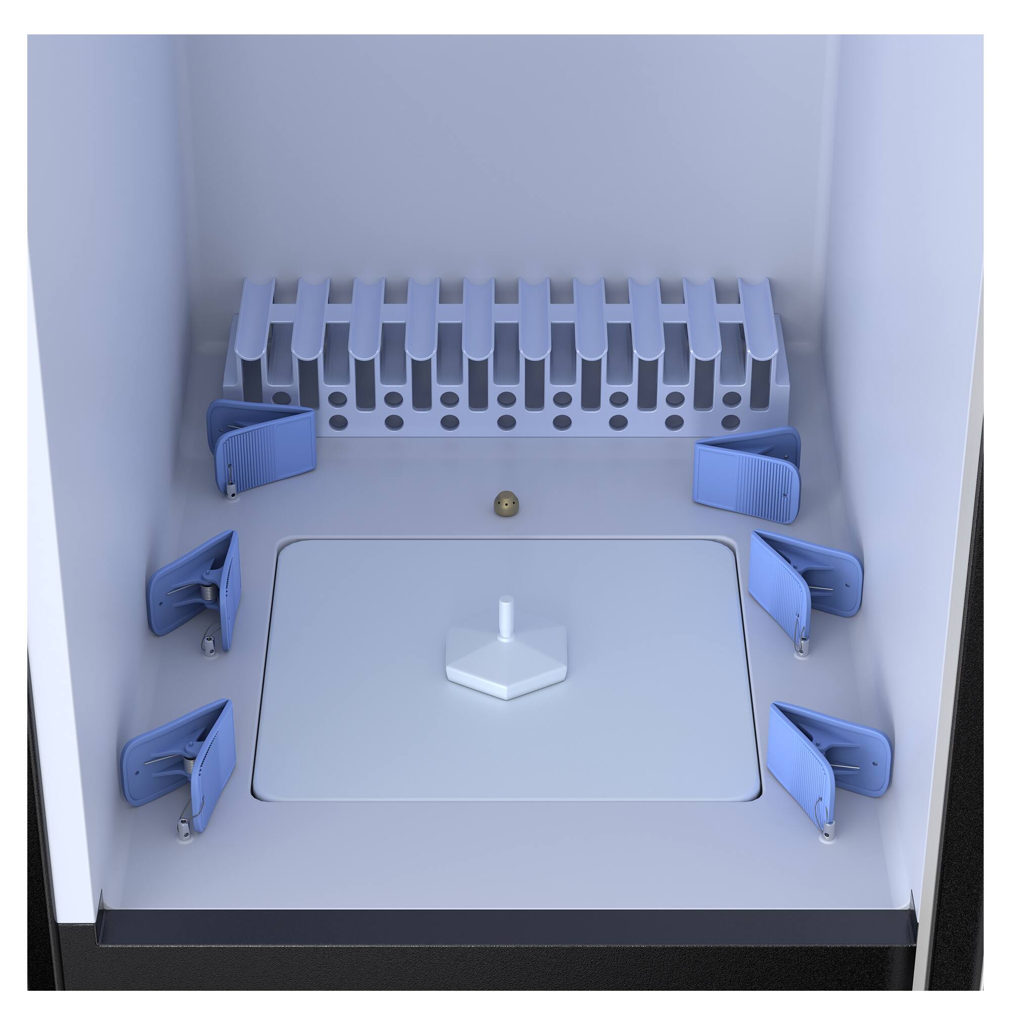 Alt View 2. Equator - Equator Steam Dryer Closet REMOVE WRINKLES Sanitize Deodorize Refresh Slim110V Black - Black.