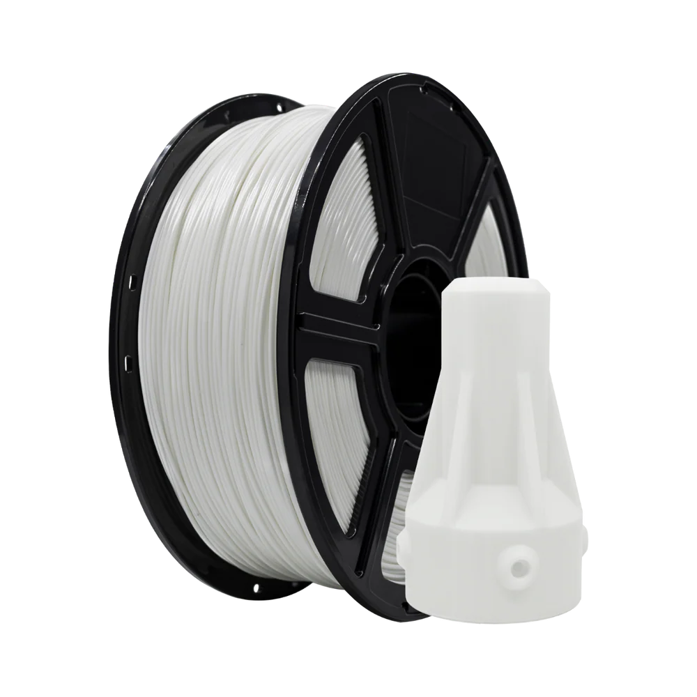 Flashforge - ABS Basic 3D Printer Filament-1.75mm-1kg (2.2 lbs) Spool - White