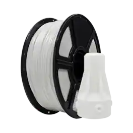 Flashforge - ABS Basic 3D Printer Filament-1.75mm-1kg (2.2 lbs) Spool - White