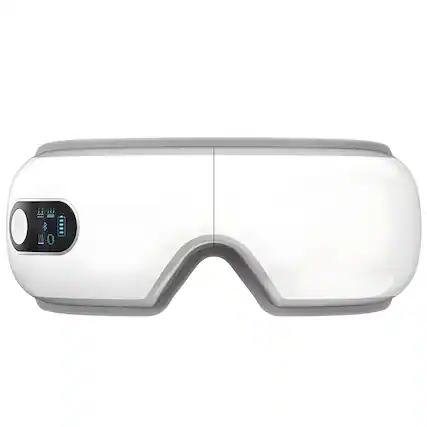 Front. Cluzine - Eye Massager with Heat, Air Pressure & Vibration, 6 Modes, Bluetooth.