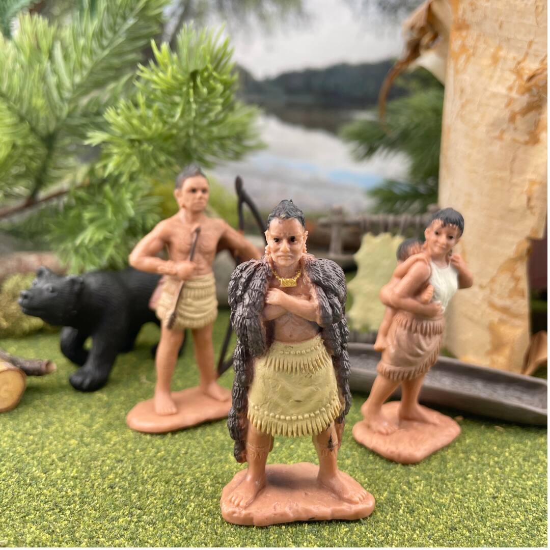 Alt View 3. Safari Ltd. - Powhatan Indians Toob Toy.