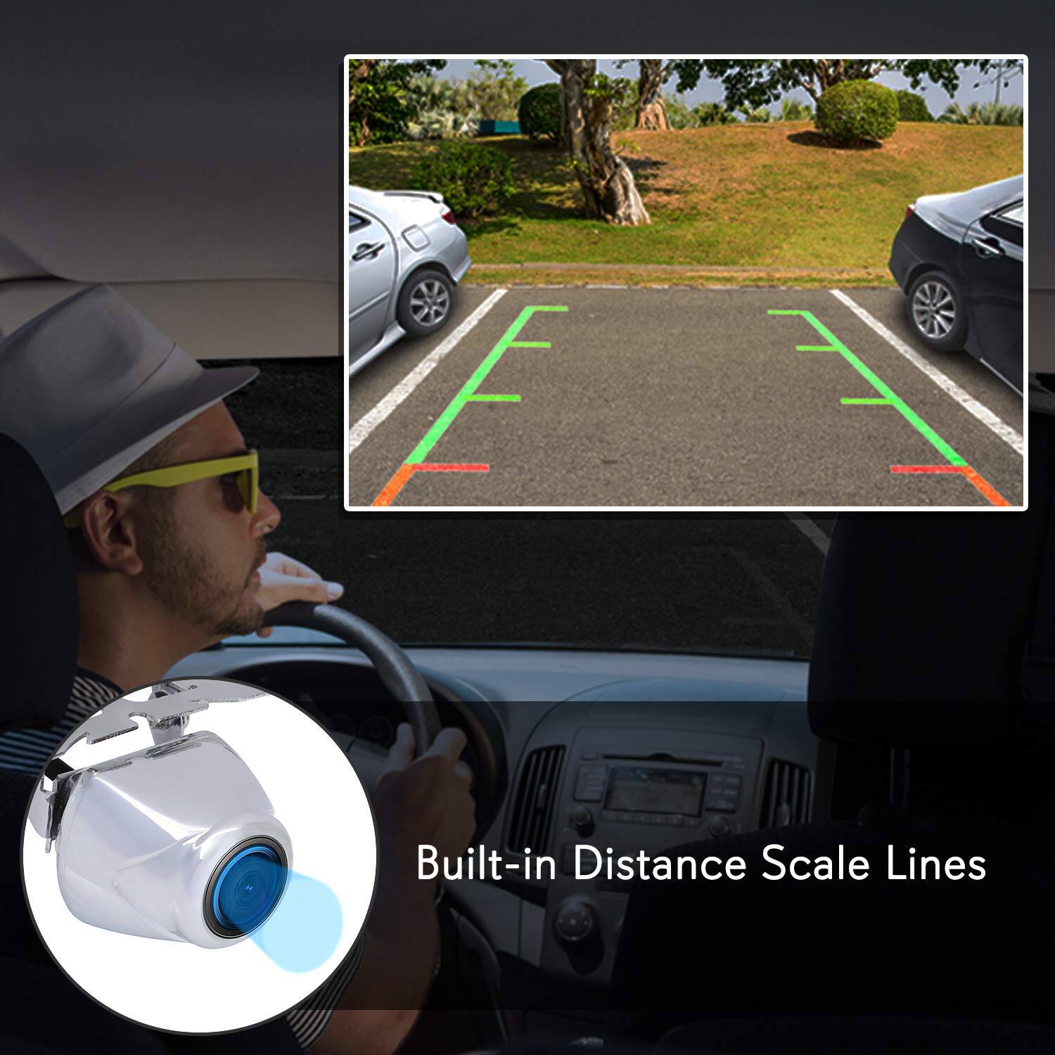 Built-in Distance Scale Lines