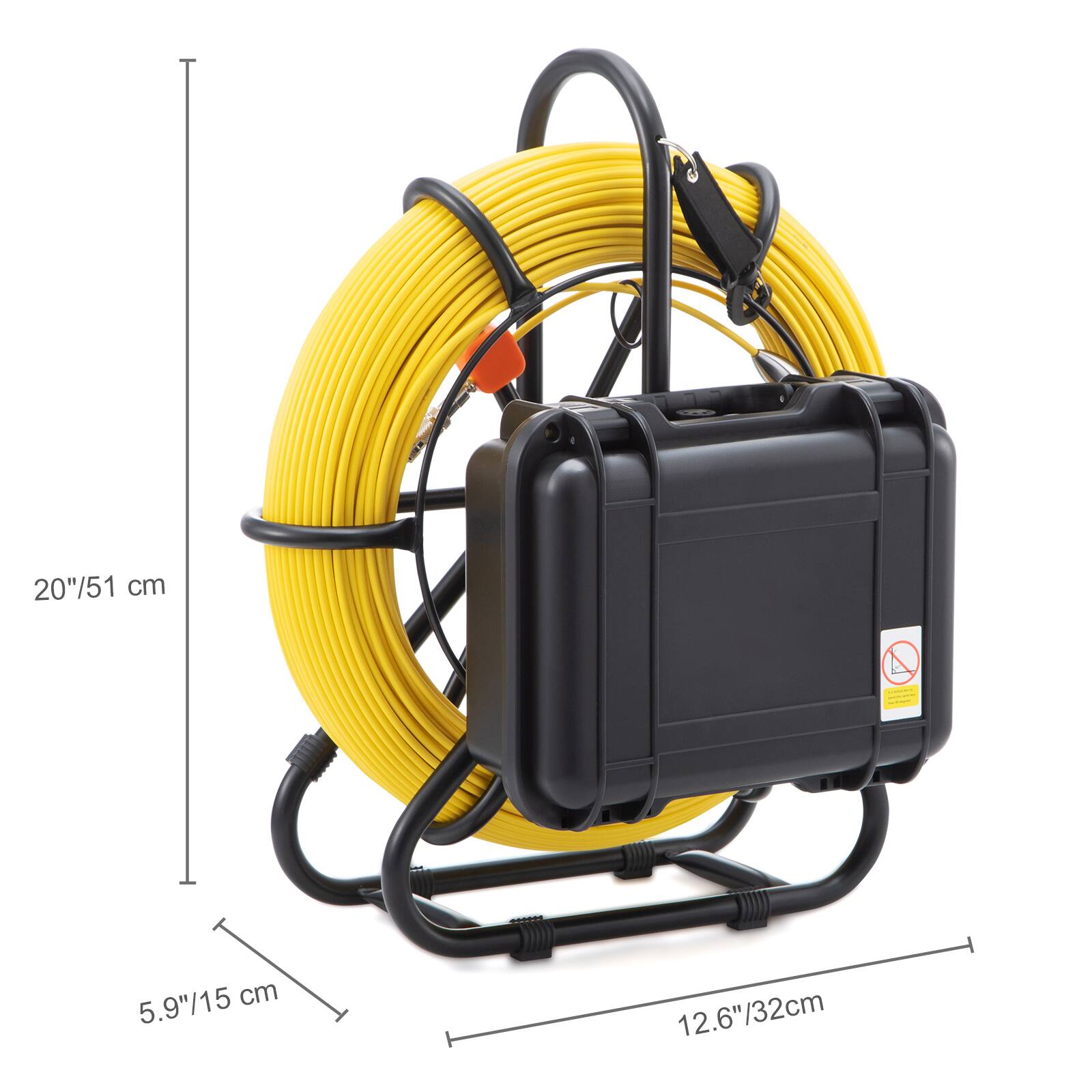 20"/51 cm  
- 5.9"/15 cm  
- 12.6"/32 cm