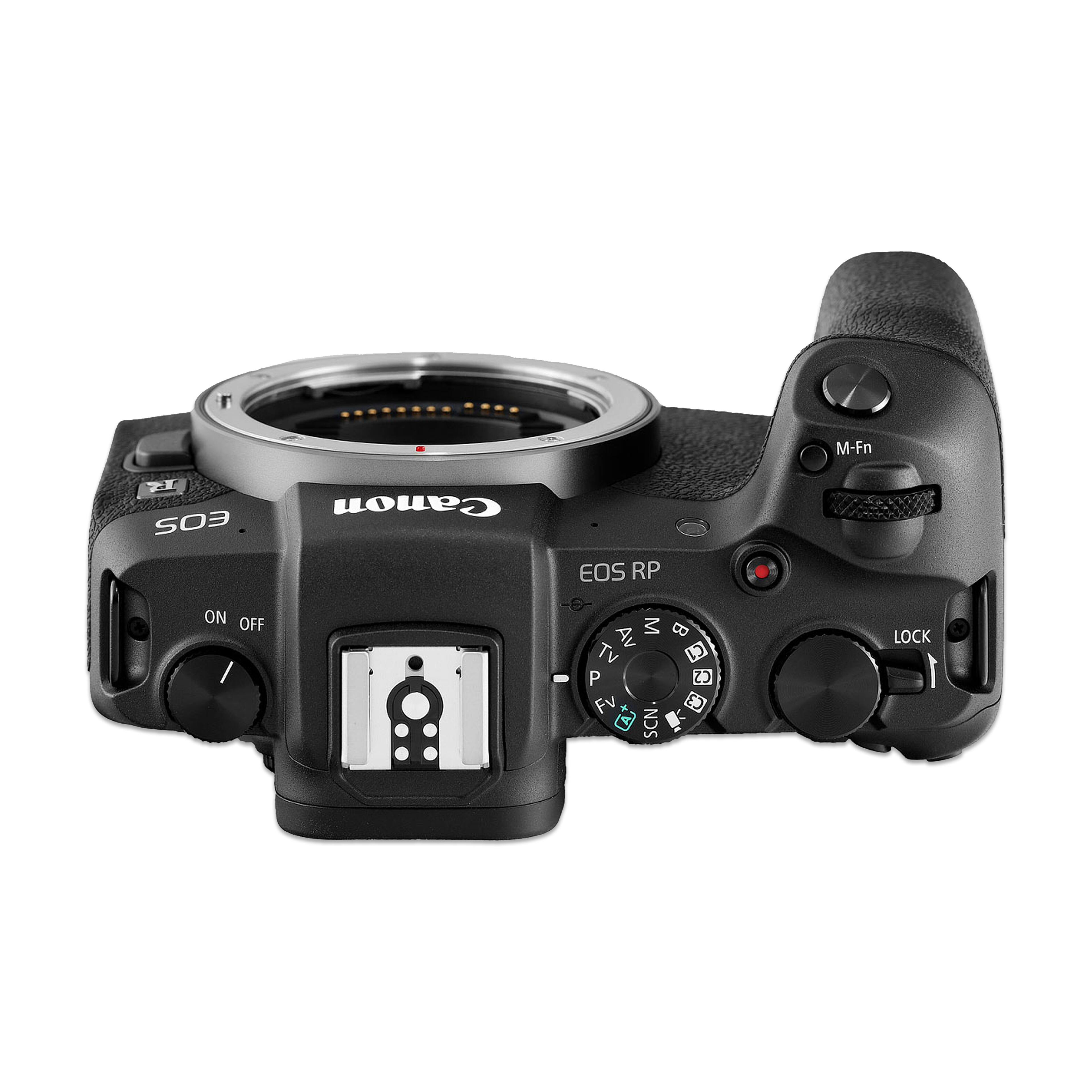 M-Fn  
SO3  
Canon EOS RP  
ON OFF  
/  
M B Av Tv D P C2 Fv A C3 S SCN  
LOCK 1