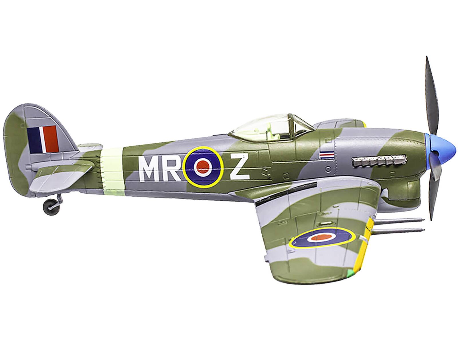 Angle. Luppa - Hawker Typhoon Mk IB Fighter-Bomber No. 245 (Northern Rhodesian) Squadron RAF 1942 1/72 WWII Plane Series - Multicolor.
