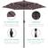 UV PROTECTION
Fabric shade is UPF50 certified to diffuse sunlight
DURABLE
Rust-resistant steel pole prevents wear over time
BUILT-IN CRANK
Pully-assisted crank opens and closes the umbrella
PUSH-BUTTON TILT
Freely adjust the angle with a locking tilt joint