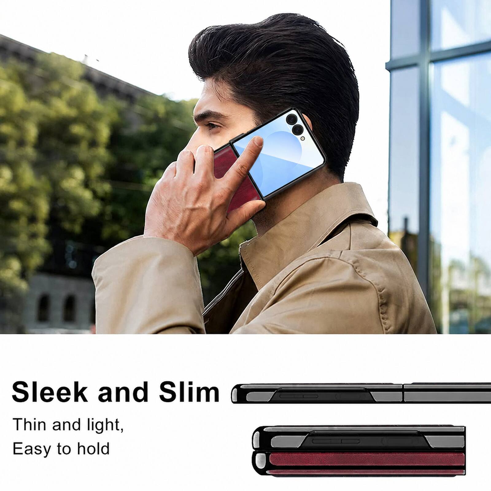 Sleek and Slim  
Thin and light,  
Easy to hold
