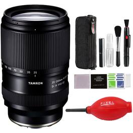 Tamron - 25-200mm f/2.8-5.6 Di III VXD G2 Lens for Sony E with Advance Accessories and Travel Bundle | AFA075S700 - Black