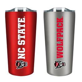 The Fanatic Group - NC State Wolfpack 18oz. Soft Touch Tumbler Two-Piece Set - Multicolor