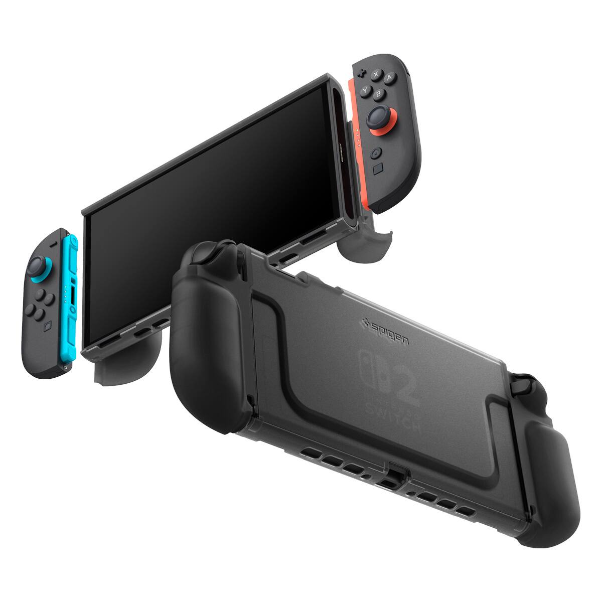 Alt View 7. Spigen - Spigen Ultra Hybrid Case for Nintendo Switch 2 - Frost Black.